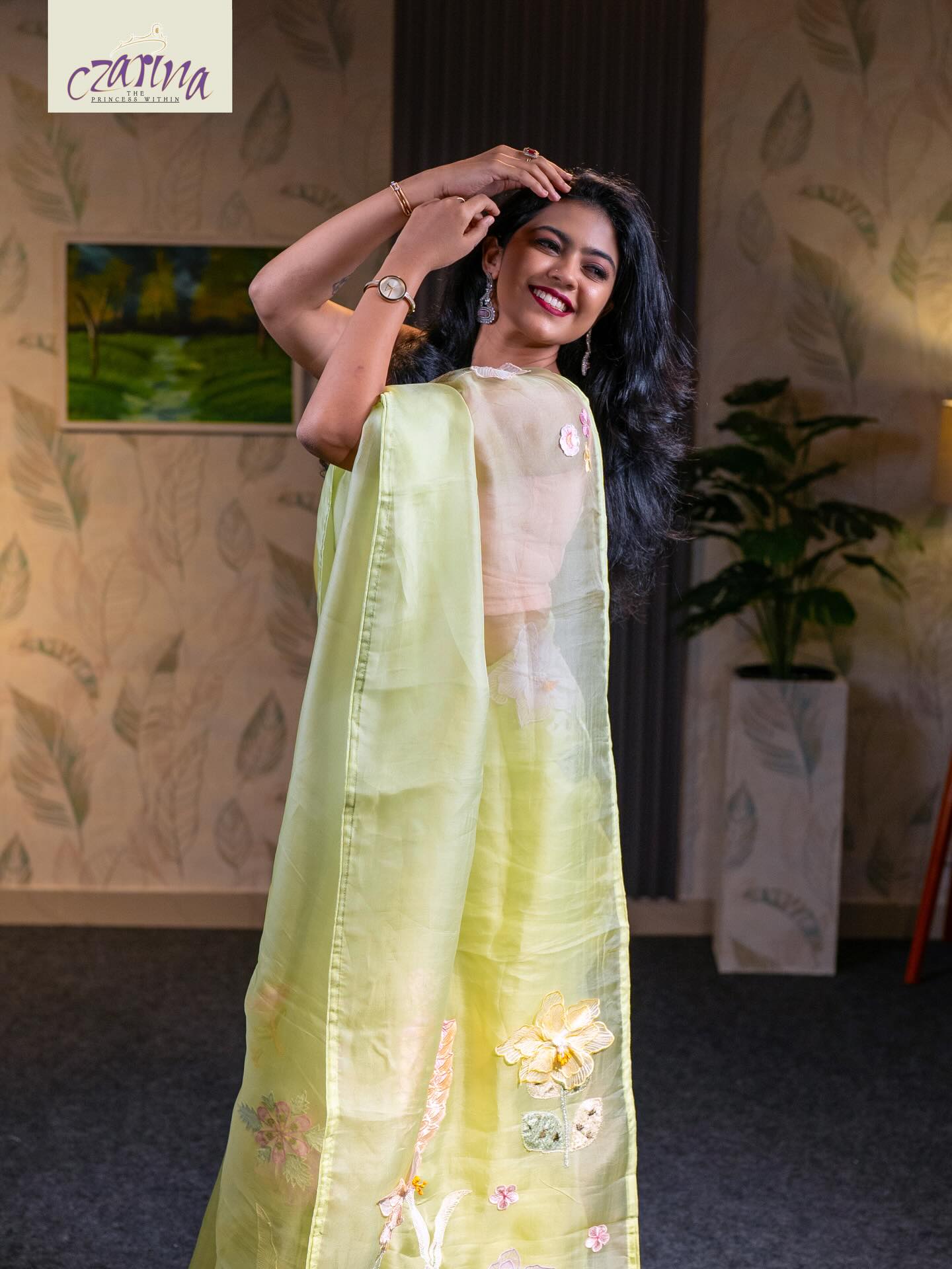 THE ORGANZA SAREE COLLECTION