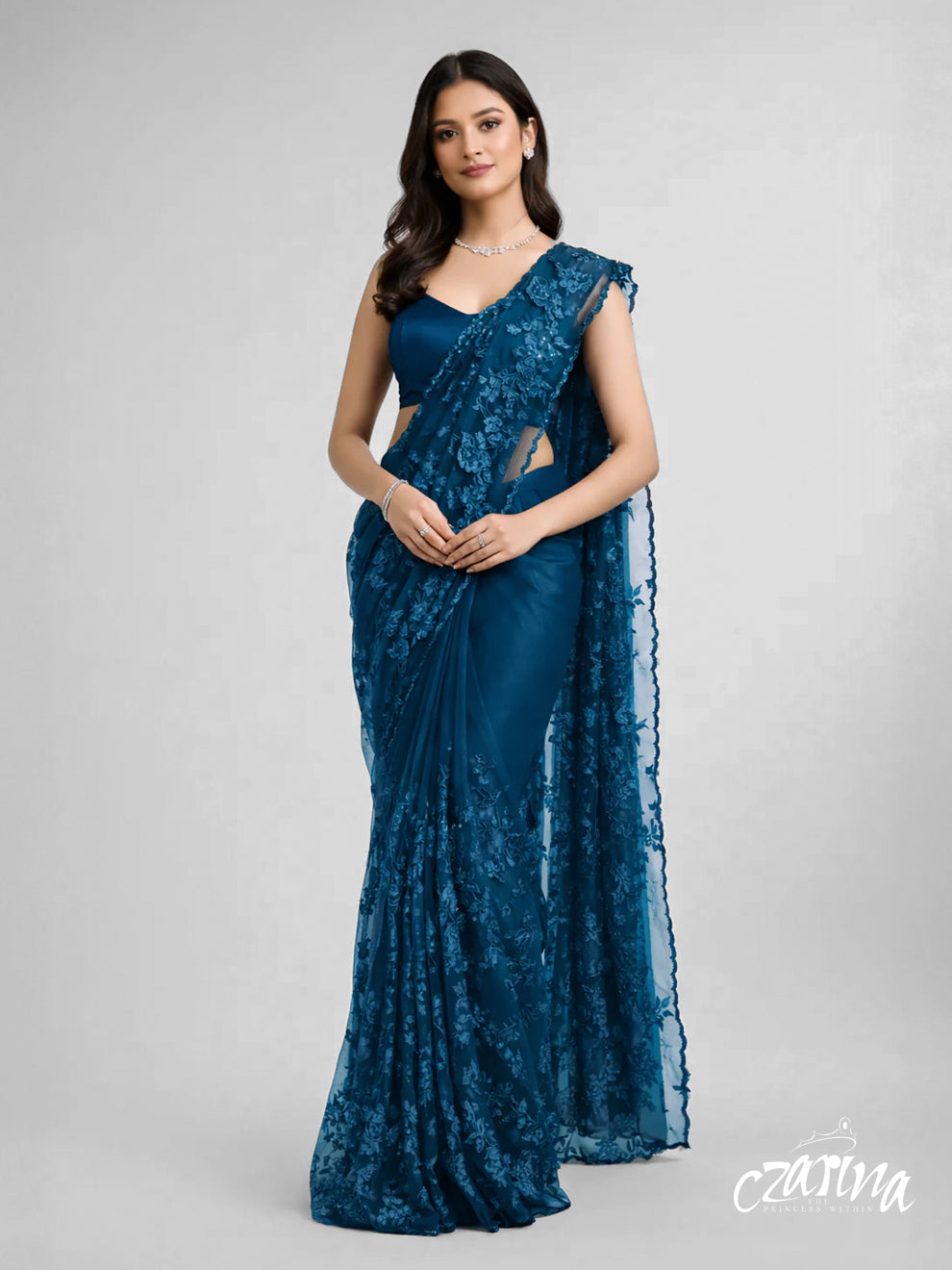 THE SILK NET SAREE COLLECTION