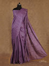 LIGHT PURPLE WITH SELF-THREAD WORK EMBROIDERY TUSSAR SILK SAREE