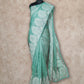 PISTA GREEN WITH THREAD EMBROIDERED MANGO MOTIFS KOTA SILK SAREE