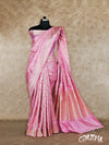 PINK AND GOLD WITH ALL OVER DESIGN BANARASI SILK SAREE