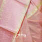 PEACH LIGHTWEIGHT WITH PINK AND GOLD THREADWORK KANCHIPURAM SAREE