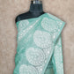 PISTA GREEN WITH THREAD EMBROIDERED MANGO MOTIFS KOTA SILK SAREE