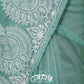 PISTA GREEN WITH THREAD EMBROIDERED MANGO MOTIFS KOTA SILK SAREE