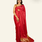RED WITH GOLDEN ZARI PALLU MODAL SILK SAREE