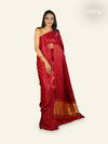 MAROON WITH GOLDEN ZARI PALLU MODAL SILK SAREE