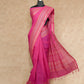 BRIGHT PINK HANDWOVEN KANCHI COTTON SAREE