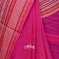 BRIGHT PINK HANDWOVEN KANCHI COTTON SAREE
