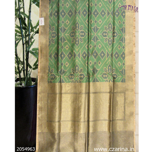 HUNTER GREEN GOLDEN BANARASI SILK SAREE
